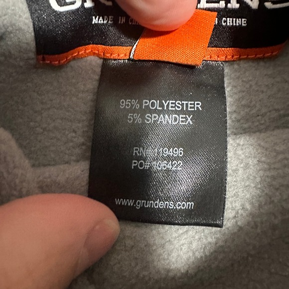 Grundens Pullover Hoodie Long Sleeve Gray Womens Size XL - Picture 5 of 9